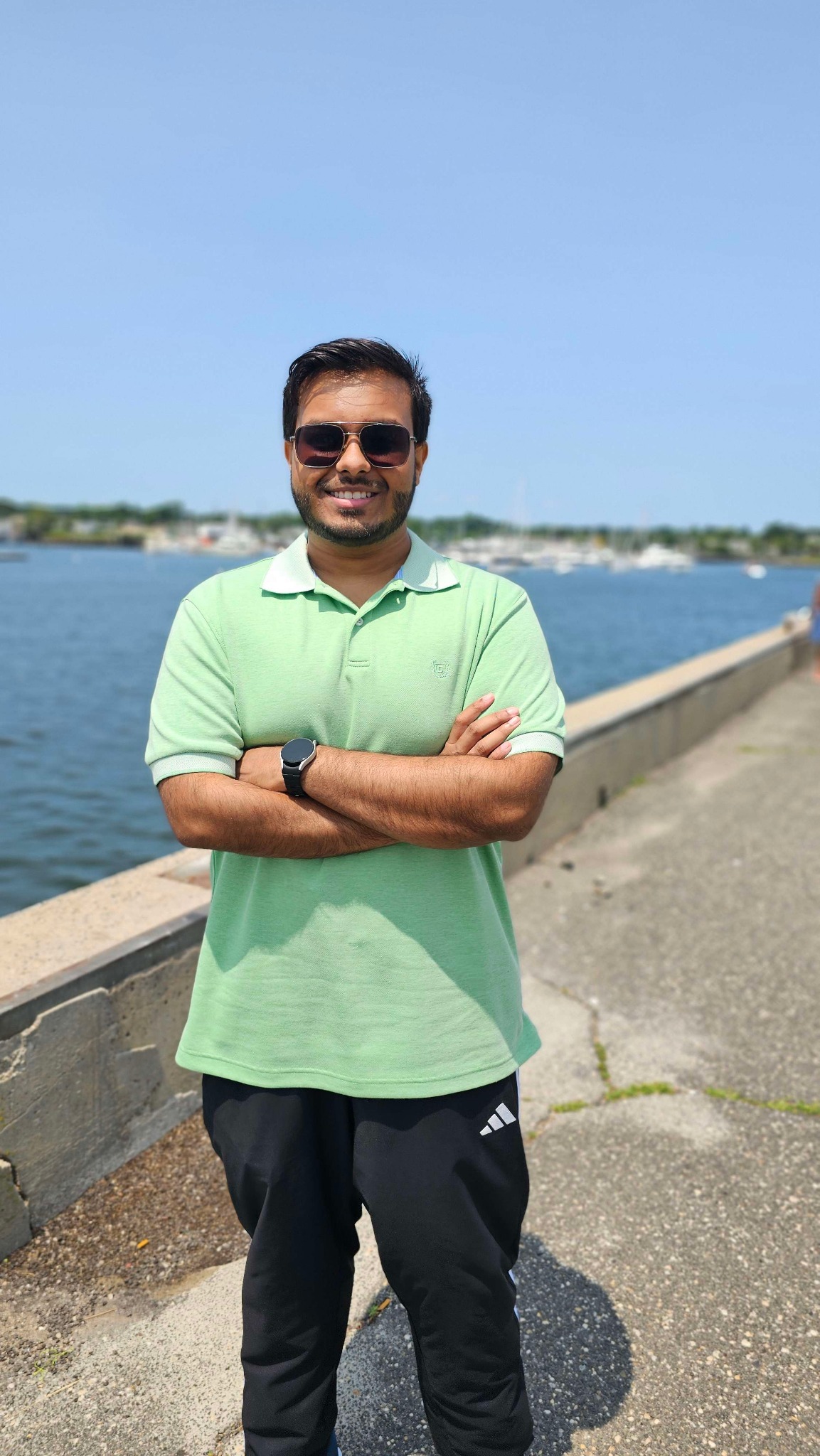 Siam visiting the waterfront at the Town Docks in Port Washington